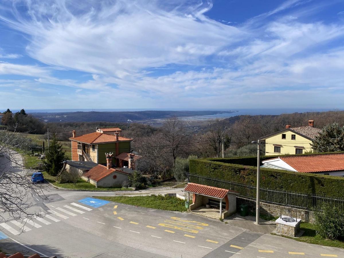 Sea View Istrian Countryside Apartment - Rota Dragonja Exterior foto